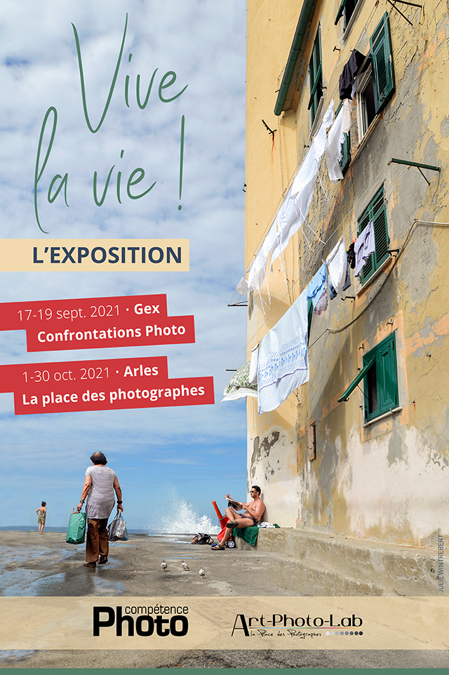 L'exposition Vive la vie ! présentée aux Confrontations Photo de Gex et à La Place des photographes à Arles