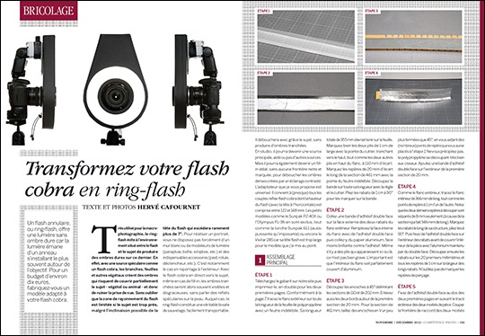 Transformez votre flash cobra en ring-flash Transformez votre flash cobra en ring-flash