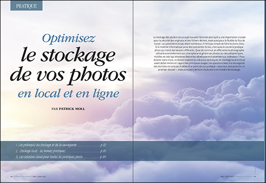 Compétence Photo Numéro 88 : La photo urbaine • Photoshop 2022 • Stockage & cloud