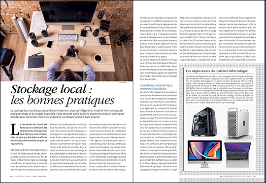 Compétence Photo Numéro 88 : La photo urbaine • Photoshop 2022 • Stockage & cloud