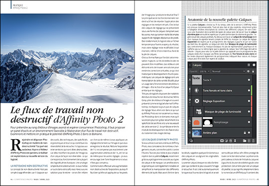 Compétence Photo Numéro 93 : Les secrets du cadrage • Affinity Photo 2 • Automatisez vos tâches avec Photoshop et Lightroom • Quel moniteur choisir ?