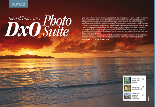 Téléchargez les photos du dossier "Bien débuter avec DxO Photo Suite" (guide pratique) - Compétence Photo n°45 Téléchargez les photos du dossier "Bien débuter avec DxO Photo Suite" (guide pratique) - Compétence Photo n°45