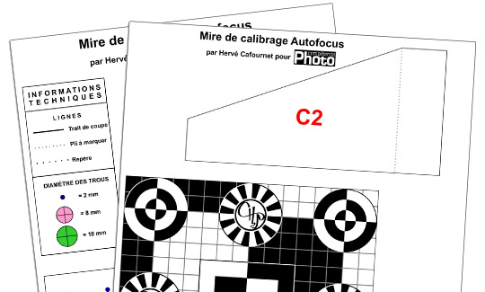 Comment fabriquer une mire de calibrage autofocus ? Comment fabriquer une mire de calibrage autofocus ?