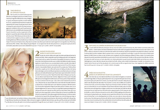 Compétence Photo Numéro 101 : La lumière naturelle • Le portrait en extérieur • Retouche Photo de nuit • Photo d'oiseaux Compétence Photo Numéro 101 : La lumière naturelle • Le portrait en extérieur • Retouche Photo de nuit • Photo d'oiseaux