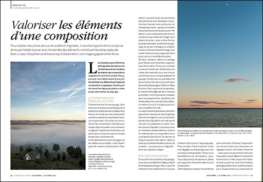 Compétence Photo Numéro 48, en kiosque le 28 août