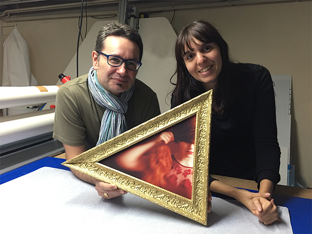 Julie Poncet, auteur de l'image "Marie" © Frankie Bastide Julie Poncet, auteur de l'image "Marie" © Frankie Bastide