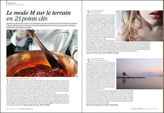 Compétence Photo Numéro 104 : Le mode manuel • Paysages d'hiver • L'art de la pose • Le flou • La photo urbex Compétence Photo Numéro 104 : Le mode manuel • Paysages d'hiver • L'art de la pose • Le flou • La photo urbex