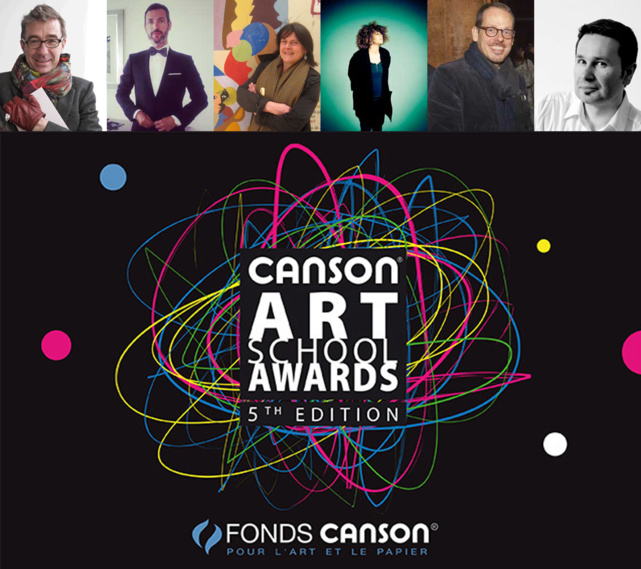 Le jury de la 6e édition des Canson Art School Awards dévoilé