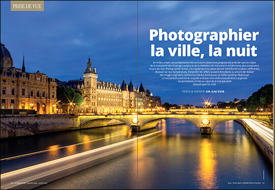 Compétence Photo Numéro 106 : La photo de voyage • Figer le mouvement • Spécial Lightroom • La ville, la nuit • Nouveaux outils IA Compétence Photo Numéro 106 : La photo de voyage • Figer le mouvement • Spécial Lightroom • La ville, la nuit • Nouveaux outils IA