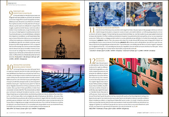 Compétence Photo Numéro 107 : Pleins feux sur les couleurs • Le bord de mer en France • Portrait et boîte à lumière • Photo animalière Compétence Photo Numéro 107 : Pleins feux sur les couleurs • Le bord de mer en France • Portrait et boîte à lumière • Photo animalière