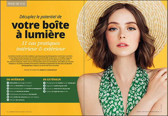 Compétence Photo Numéro 107 : Pleins feux sur les couleurs • Le bord de mer en France • Portrait et boîte à lumière • Photo animalière Compétence Photo Numéro 107 : Pleins feux sur les couleurs • Le bord de mer en France • Portrait et boîte à lumière • Photo animalière