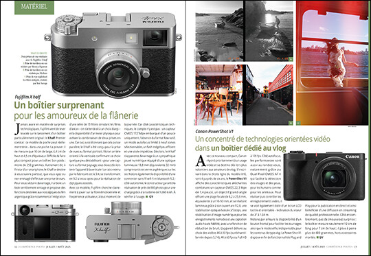 Compétence Photo Numéro 107 : Pleins feux sur les couleurs • Le bord de mer en France • Portrait et boîte à lumière • Photo animalière Compétence Photo Numéro 107 : Pleins feux sur les couleurs • Le bord de mer en France • Portrait et boîte à lumière • Photo animalière