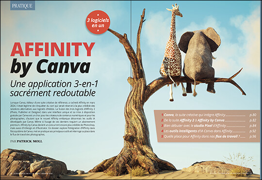 Compétence Photo Numéro 110 : La photo de rue • L'eau et le portrait • Affinity by Canva • Les arbres et la nature • Lightroom et les masques