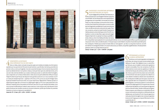 Compétence Photo Numéro 111 : La profondeur de champ • Le contre-jour • Les meilleurs outils IA de Luminar • Choisir son logiciel de catalogage. Compétence Photo Numéro 111 : La profondeur de champ • Le contre-jour • Les meilleurs outils IA de Luminar • Choisir son logiciel de catalogage.