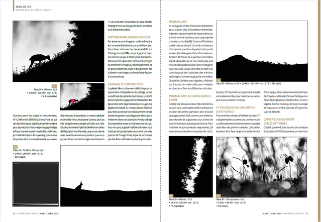 Compétence Photo Numéro 111 : La profondeur de champ • Le contre-jour • Les meilleurs outils IA de Luminar • Choisir son logiciel de catalogage.