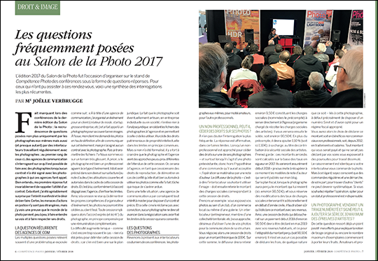 Compétence Photo Numéro 62, en kiosque le 3 janvier 2018 Compétence Photo Numéro 62, en kiosque le 3 janvier 2018