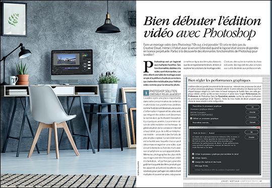 Téléchargez les vidéos du dossier "Bien débuter l'édition vidéo avec Photoshop" (guide pratique) - Compétence Photo n°65