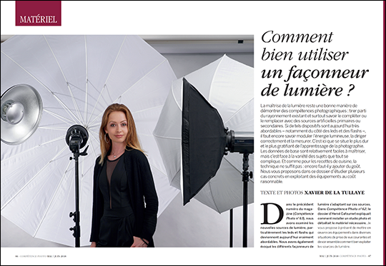 STUDIO : Bien s'équiper pour un shooting • Tous nos dossiers pratiques STUDIO : Bien s'équiper pour un shooting • Tous nos dossiers pratiques