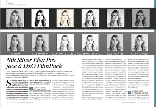 DXO • Découvrez nos dossiers pratiques sur PhotoLab, Nik Collection, Silver Efex, Photo Suite, Optics Pro