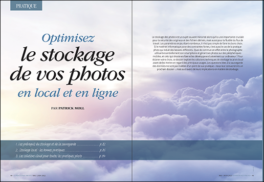 Compétence Photo Numéro 88 : La photo urbaine • Photoshop 2022 • Stockage & cloud