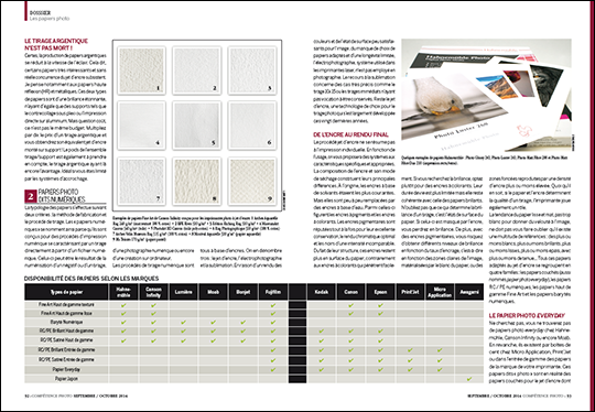 Compétence Photo Numéro 42, en kiosque le 29 août 2014