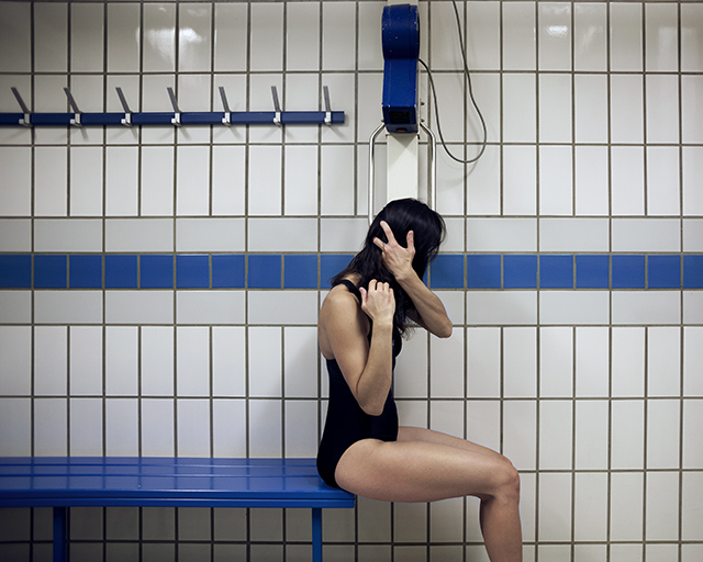 La série "Synecdoque" de Marina Cavazza exposée sur le stand de Compétence Photo