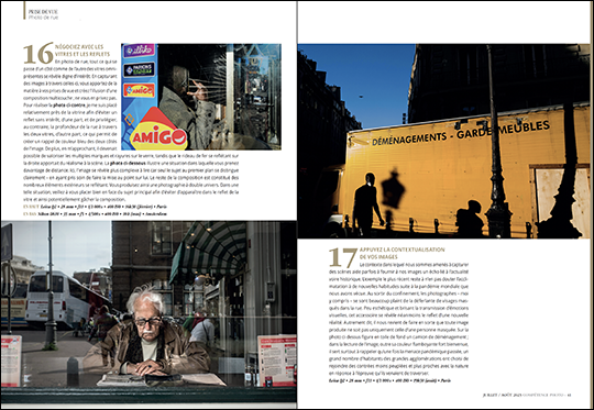 Compétence Photo Numéro 95 : Les secrets de la photo de rue • Photo de nature et focale • Photo culinaire en lumière naturelle • Réflecteur et diffuseur