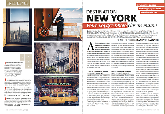 Compétence Photo Numéro 100 : Le Guide Retouche Photo • Destination New York • Photo d'objet • Sublimez le printemps • Smartphone