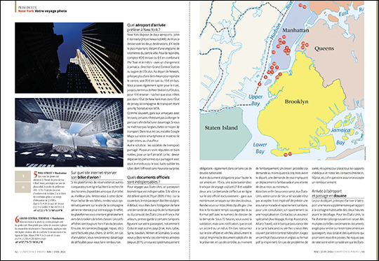 Compétence Photo Numéro 100 : Le Guide Retouche Photo • Destination New York • Photo d'objet • Sublimez le printemps • Smartphone