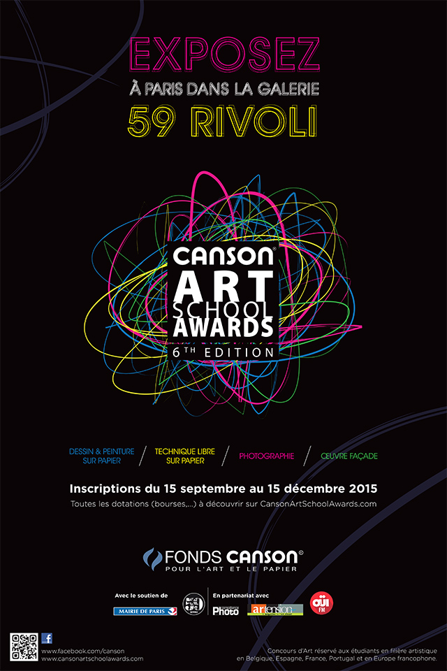 Participez à la 6e édition des Canson Art School Awards, en partenariat avec Compétence Photo