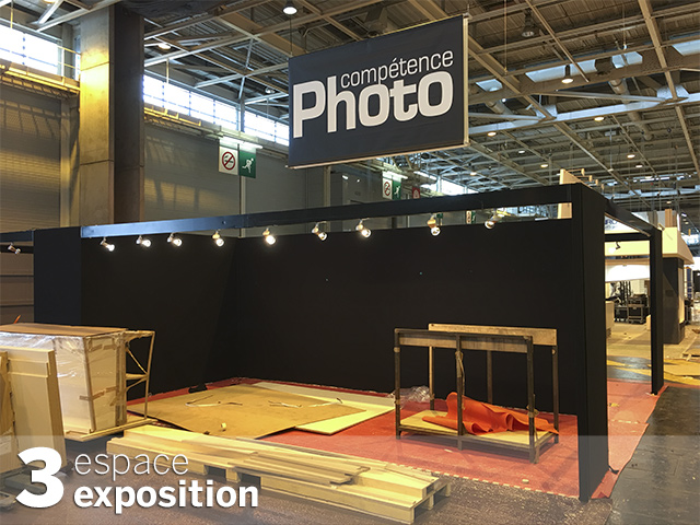 Le stand de Compétence Photo au Salon de la Photo à J-2 Le stand de Compétence Photo au Salon de la Photo à J-2