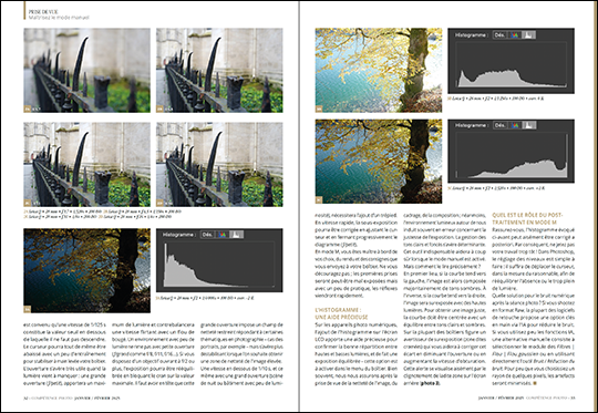 Compétence Photo Numéro 104 : Le mode manuel • Paysages d'hiver • L'art de la pose • Le flou • La photo urbex Compétence Photo Numéro 104 : Le mode manuel • Paysages d'hiver • L'art de la pose • Le flou • La photo urbex