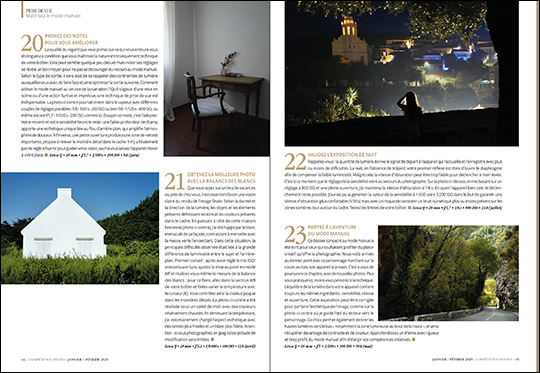 Compétence Photo Numéro 104 : Le mode manuel • Paysages d'hiver • L'art de la pose • Le flou • La photo urbex Compétence Photo Numéro 104 : Le mode manuel • Paysages d'hiver • L'art de la pose • Le flou • La photo urbex