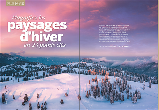 Compétence Photo Numéro 104 : Le mode manuel • Paysages d'hiver • L'art de la pose • Le flou • La photo urbex Compétence Photo Numéro 104 : Le mode manuel • Paysages d'hiver • L'art de la pose • Le flou • La photo urbex