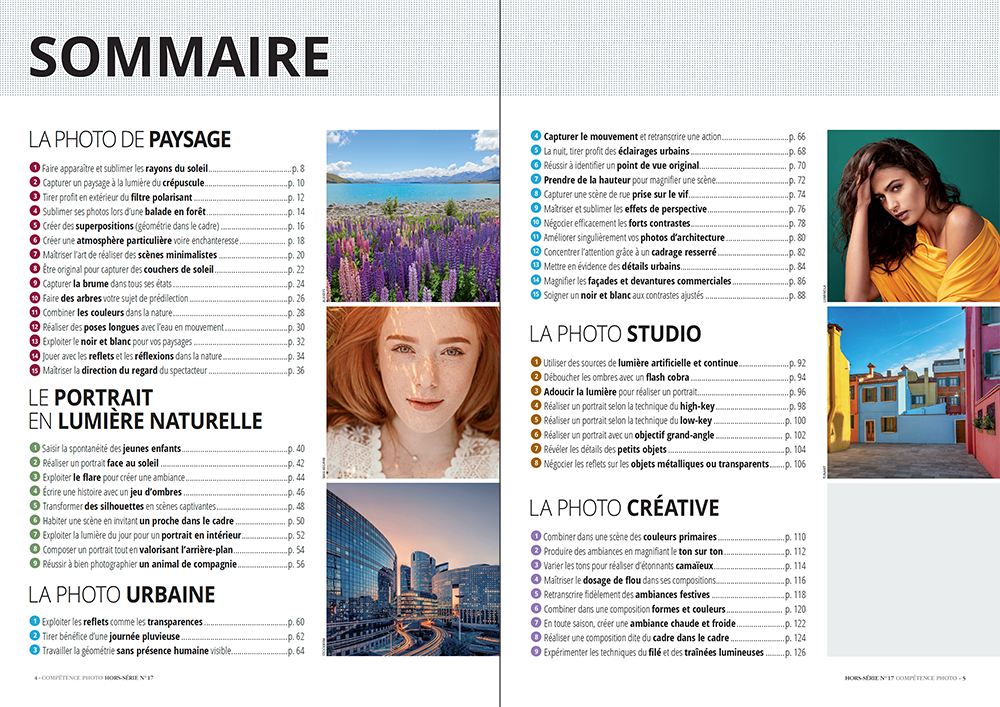Réussir vos photos • 56 techniques de pro • Compétence Photo hors-série n°17