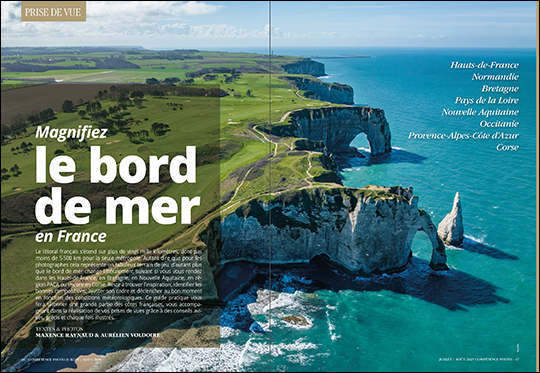 Compétence Photo Numéro 107 : Pleins feux sur les couleurs • Le bord de mer en France • Portrait et boîte à lumière • Photo animalière