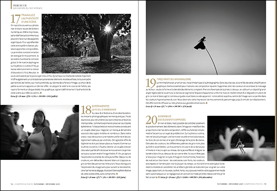 Compétence Photo Numéro 109 : Le noir et blanc • La retouche portrait • Transparences et réflexions • PhotoLab9