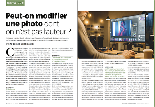 Compétence Photo Numéro 109 : Le noir et blanc • La retouche portrait • Transparences et réflexions • PhotoLab9