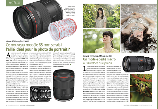 Compétence Photo Numéro 109 : Le noir et blanc • La retouche portrait • Transparences et réflexions • PhotoLab9