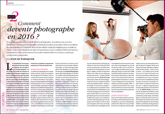 Compétence Photo Numéro 52, 10e anniversaire, en kiosque le 3 mai 2016