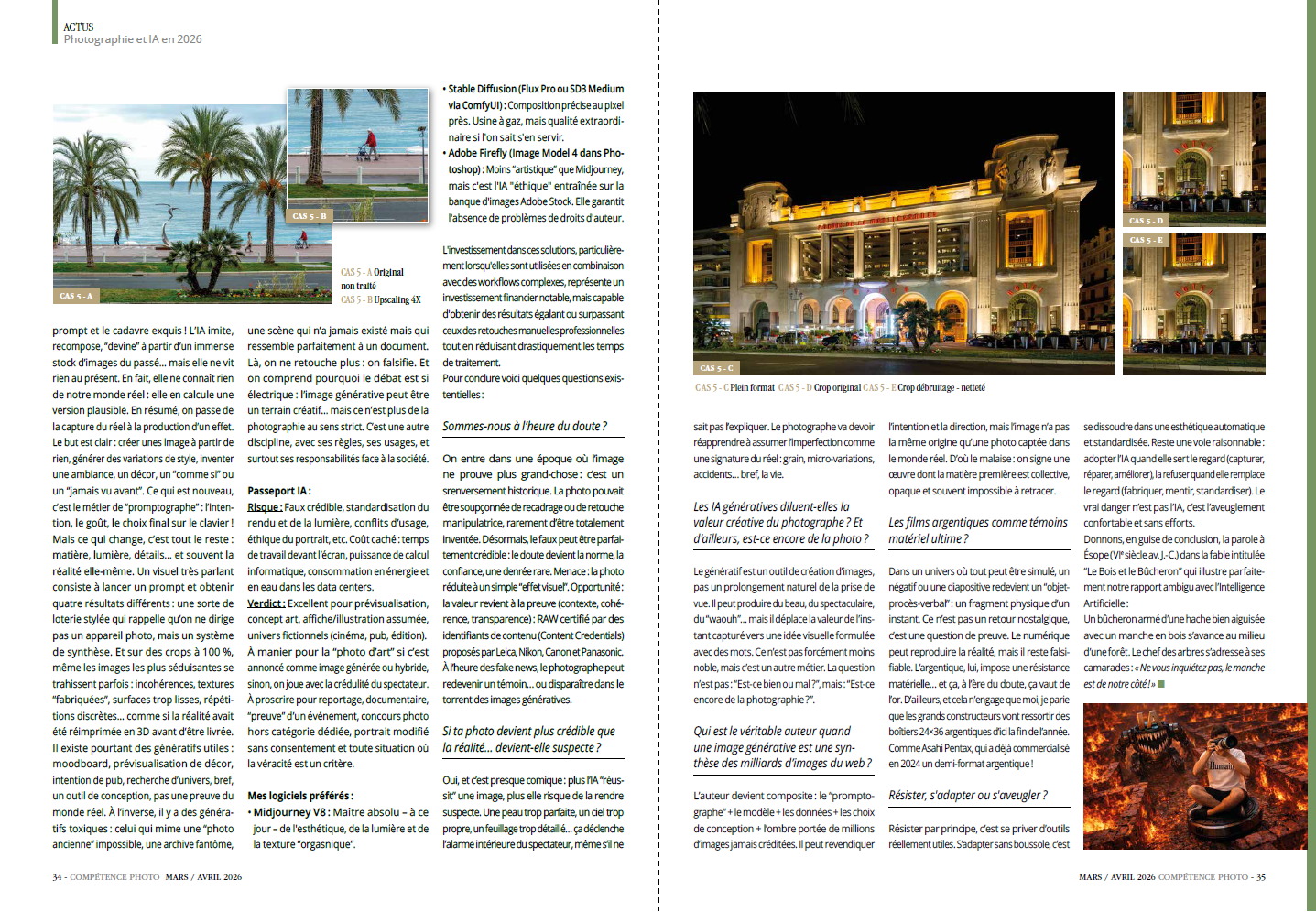 Compétence Photo Numéro 111 : La profondeur de champ • Le contre-jour • Les meilleurs outils IA de Luminar • Choisir son logiciel de catalogage.