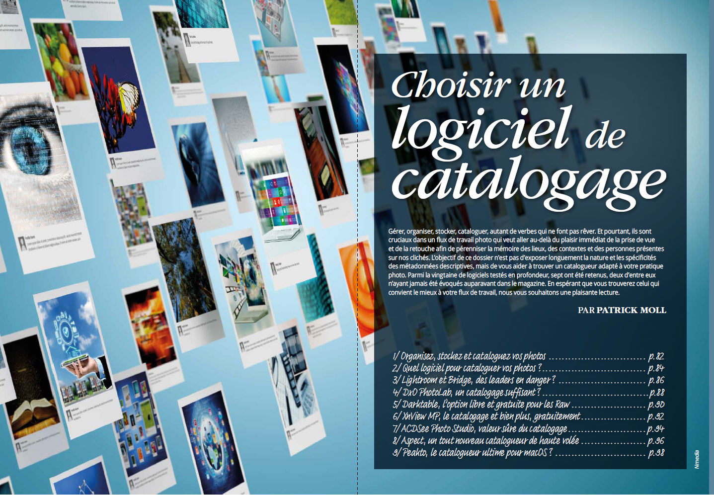 Compétence Photo Numéro 111 : La profondeur de champ • Le contre-jour • Les meilleurs outils IA de Luminar • Choisir son logiciel de catalogage.