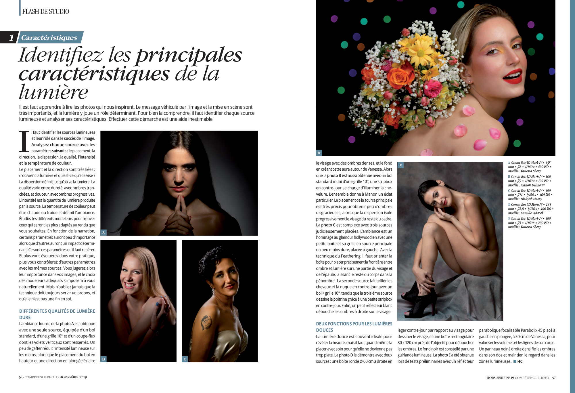 Les secrets du portrait • Compétence Photo hors-série n°19