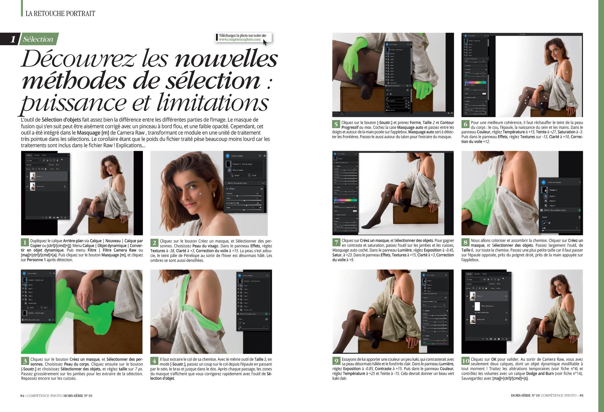 Les secrets du portrait • Compétence Photo hors-série n°19