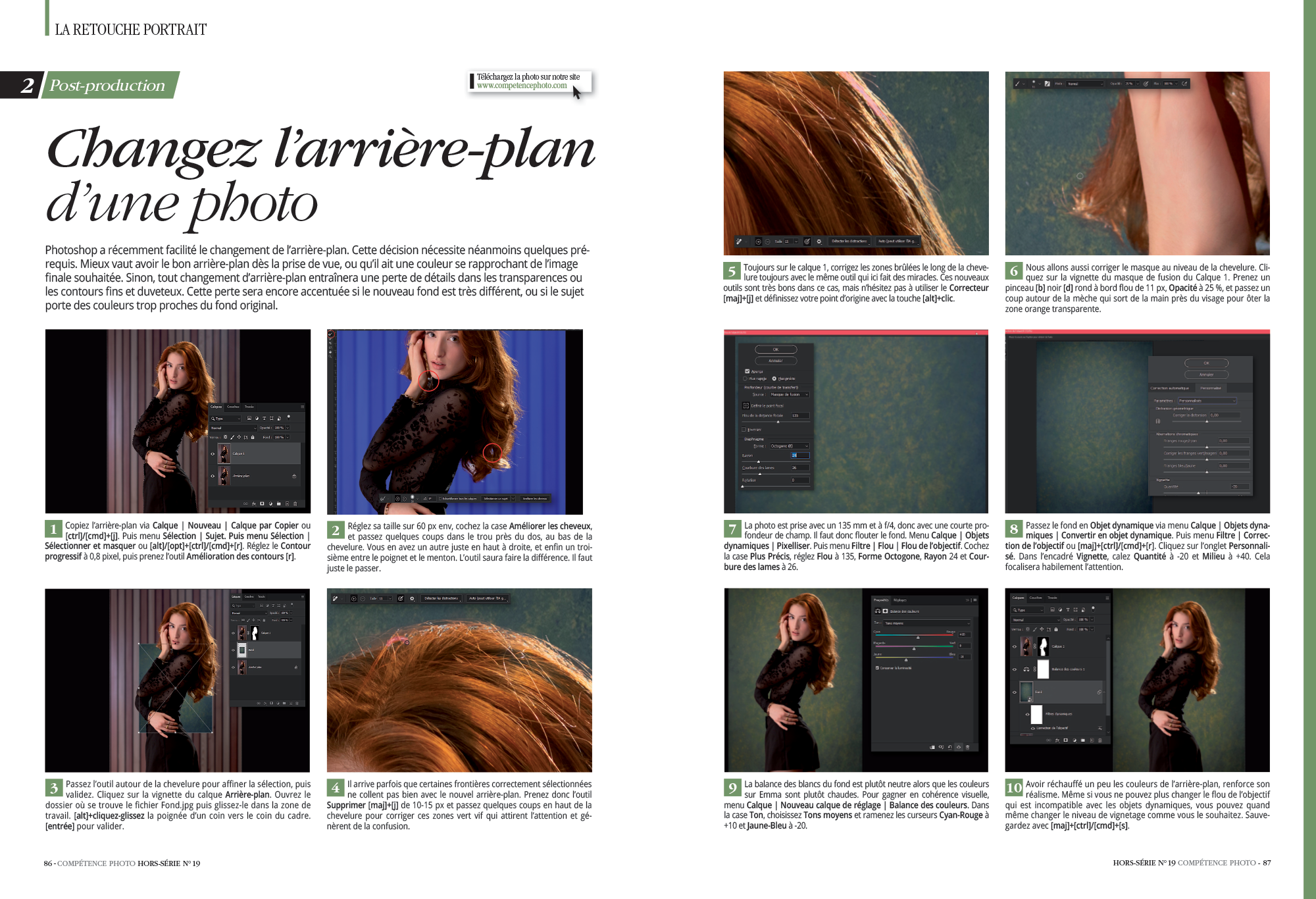 Les secrets du portrait • Compétence Photo hors-série n°19