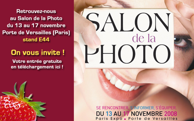 Salon de la Photo 2008, on vous invite ! Salon de la Photo 2008, on vous invite !