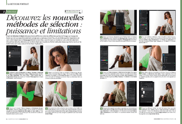 Téléchargez les photos du dossier "La retouche Portrait" - Compétence Photo hors-série n°19