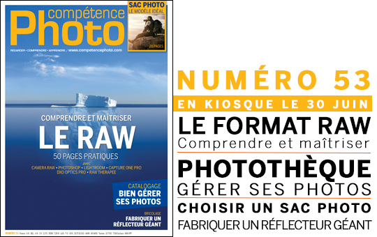 Compétence Photo Numéro 53, en kiosque le 30 juin 2016