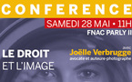 Conférence "Vendre ses photos" avec J. Verbrugge à la FNAC