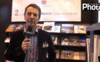 Philippe Escourbiac présente son imprimerie au Salon de la photo
